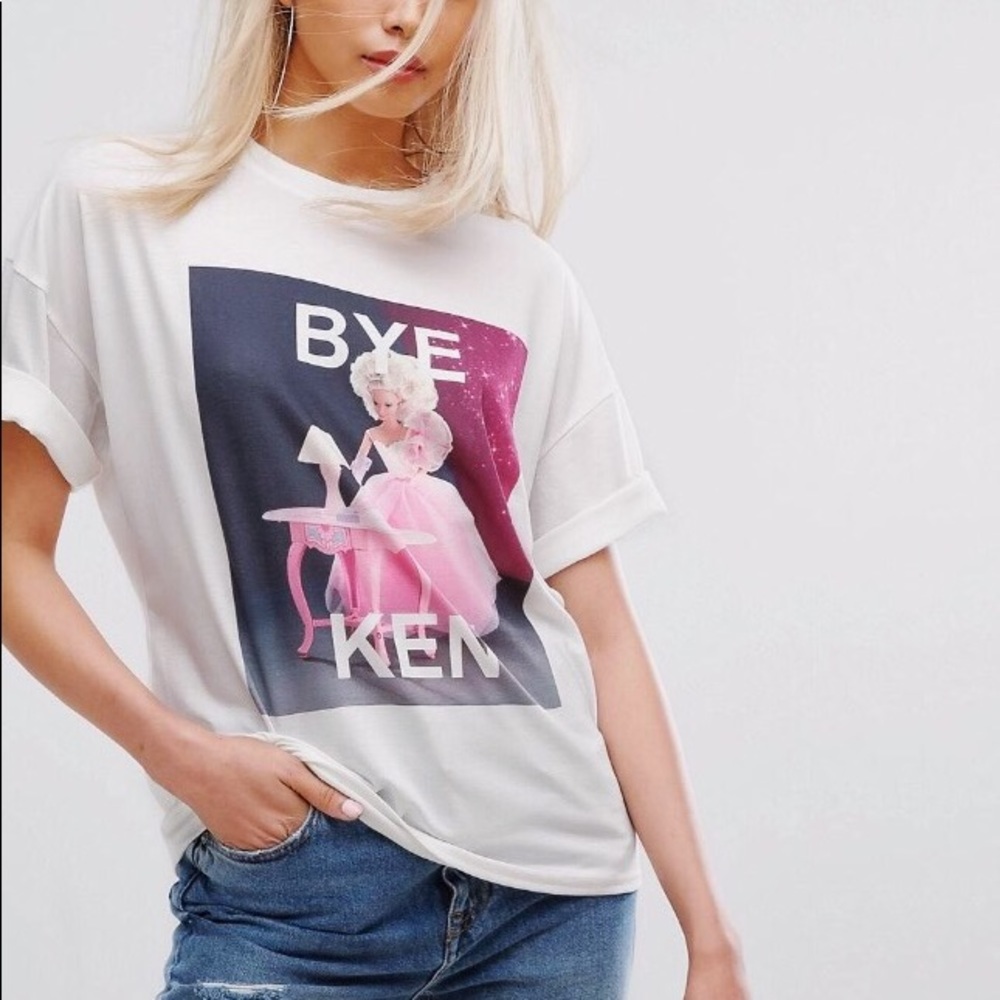MISSGUIDED BARBIE T-Shirt, limited edition!